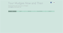 Desktop Screenshot of mudgeetours.com.au