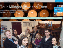 Tablet Screenshot of mudgeetours.com.au